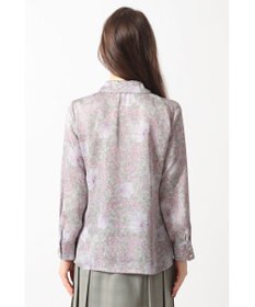 DAKS ボタニカルプリントブラウス