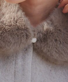 Tiaclasse エコファー付け襟ティペット