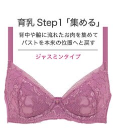 BRADELIS New York 【BRADELIS New York / 育乳補整ブラ・STEP1 集める】ジャスミンステップ１ブラ24S1