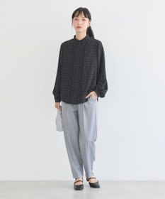 earth music&ecology フリルピンタックブラウス