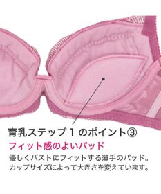 BRADELIS New York 【BRADELIS New York / 育乳補整ブラ・STEP1 集める】ジャスミンステップ１ブラ24S1