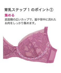 BRADELIS New York 【BRADELIS New York / 育乳補整ブラ・STEP1 集める】ジャスミンステップ１ブラ24S1