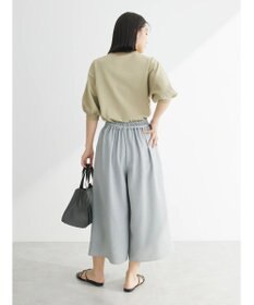 Green Parks パフ５分袖ニットプルオーバー