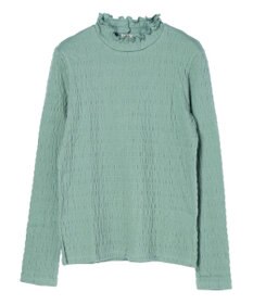 earth music&ecology シャーリングハイネックプルオーバー