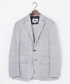 JOSEPH ABBOUD 【尾州産ジャージー/軽量/ストレッチ】ノルマンディーリネントップジャージージャケット