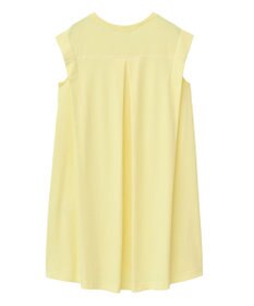 Green Parks 配色ステッチノースリーブチュニック