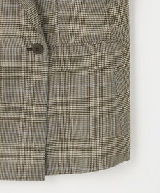 J.PRESS LADIES S モナベールツイル チェック ダブル ジャケット