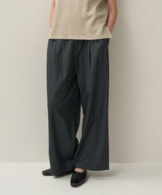 ATON SILK TROPICAL | イージーワイドパンツ