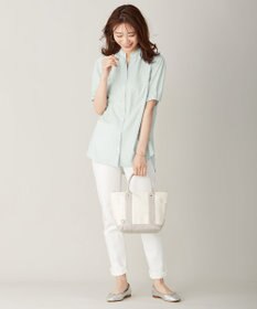 J.PRESS LADIES 10オンス ストレッチ デニム パンツ