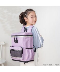 Mother garden マザーガーデン スクエアリュック 【Lサイズ】  《パープル》