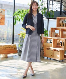 Tiaclasse カシュクールシャツワンピース