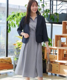 Tiaclasse カシュクールシャツワンピース