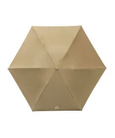 MOONBAT FURLA(フルラ) 晴雨兼用日傘 折りたたみ傘 フワクール生地使用 軽量 無地×アーチロゴ
