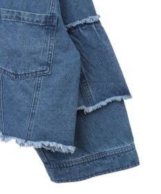 Green Parks ・ＤＯＵＢＬＥ　ＦＬＡＧＳ　フレアスリーブＧジャン