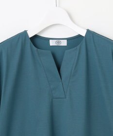 J.PRESS LADIES L 【接触冷感】プレーティングジャージー フレンチスリーブ カットソー