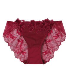 une nana cool 【ベロアのレースが特別感を演出】クリスマスモチーフ総レースショーツ