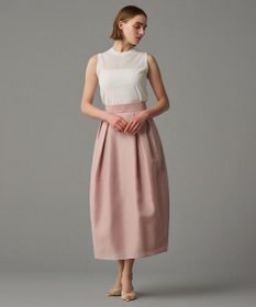 uncrave 【手洗い可】シャイニー シアー コクーンスカート（uncrave STANDARD）