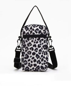 LeSportsac MINI PHONE CROSSBODY/ニュートラルレオパード