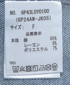 Green Parks ・ＤＯＵＢＬＥ　ＦＬＡＧＳ　フレアスリーブＧジャン