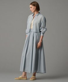 uncrave 【撥水・洗濯機洗い可】シアープルーフナイロン フレアスカート（uncrave STANDARD）