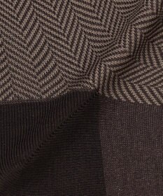 GOTAIRIKU 蒸れにくい/高耐久【日本製/ビジカジ兼用/定番】オリジナル コーデュラ混 ソックス_ヘリンボーン柄