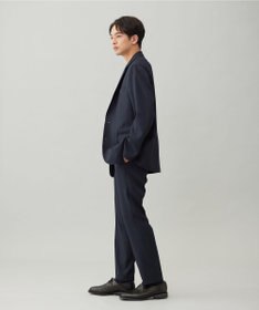 UNFILO MENS 【OCEANS 雑誌・web・YouTube 掲載】WOOL TOUCH 機能美ジャケット【東レ開発のウール見え高機能素材】