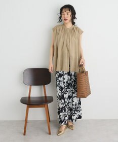 CRAFT STANDARD BOUTIQUE ヴィンテージボイルバックデザインブラウス