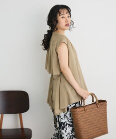 CRAFT STANDARD BOUTIQUE ヴィンテージボイルバックデザインブラウス