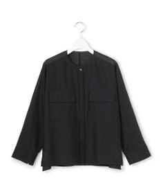 ICB L 【先行予約】シアーライトシュリンク シャツブルゾン
