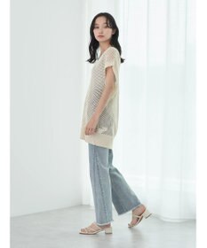 earth music&ecology Ｖネックメッシュベスト