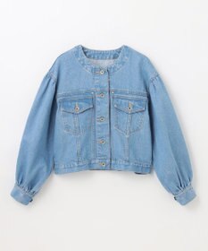 GRACE CONTINENTAL ノーカラーデニムジャケット