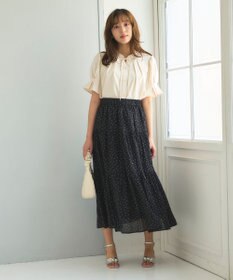 Feroux ドットティアード スカート