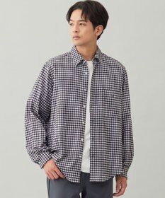 UNFILO MENS 【男女兼用】クリーンチェック ネルシャツ
