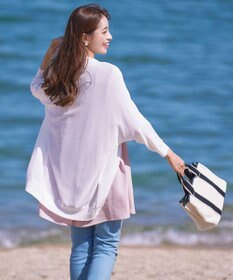 Tiaclasse L 【洗える】体型カバーも叶うドルマンニットカーディガン