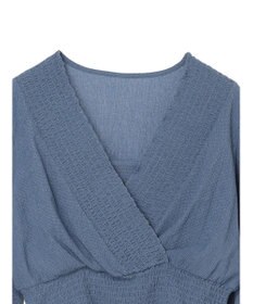 earth music&ecology ＳＥＴ２点カシュクールプルオーバー＋ワンピース