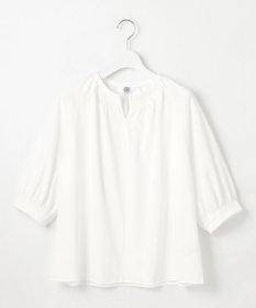 J.PRESS LADIES 【洗える】トリコットバイオ シャーリング カットソー