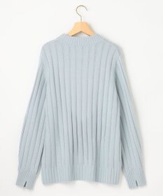 組曲 バルキーワイドリブ ニット