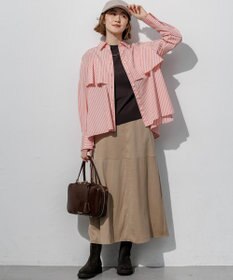 23区 S 【先行予約】CANCLINI ラッフルフレア ブラウス