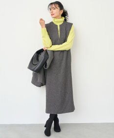 UNFILO カシミヤビスコース ニットタートル