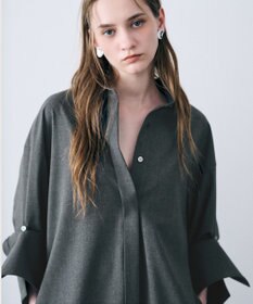 uncrave TRツイル BIGシャツ