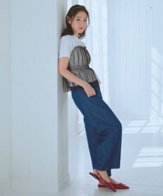 Feroux チュールコンビカットソー