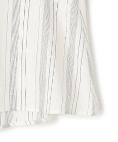 23区 L 【SLOW/一部店舗限定】ストライプエンブロイダリー ブラウス