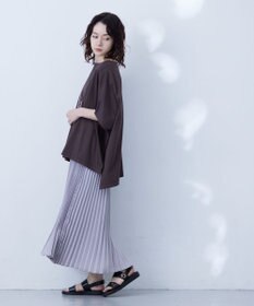 J.PRESS YORK STREET 【WOMEN】ファブリックスリーブ プルオーバー