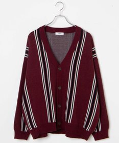 WEGO ルーズフィット総柄カーディガン