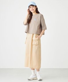 SHARE PARK LADIES 【UVカット・吸水速乾・ストレッチ・軽量 】エンブレムショートTシャツ（S・Mサイズ）