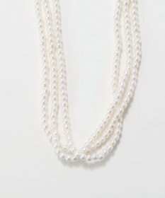 Phoebe 3連ビーズパールネックレス