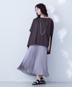 J.PRESS YORK STREET 【WOMEN】ファブリックスリーブ プルオーバー