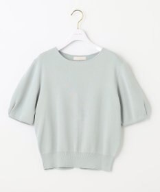 ANY SIS 【洗える】タックスリーブパール調 ニット