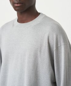 ATON GARMENT DYED SILK WASHI | クルーネックセーター - UNISEX