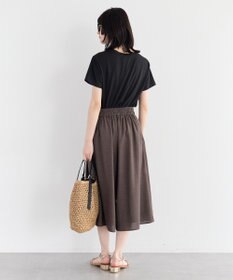 YECCA VECCA 【UVカット】ガウチョパンツ
